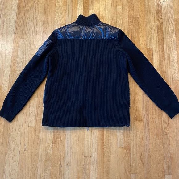 Moncler Black Quilted Padded Cardigan - Women's Size Medium - Picture 6 of 9